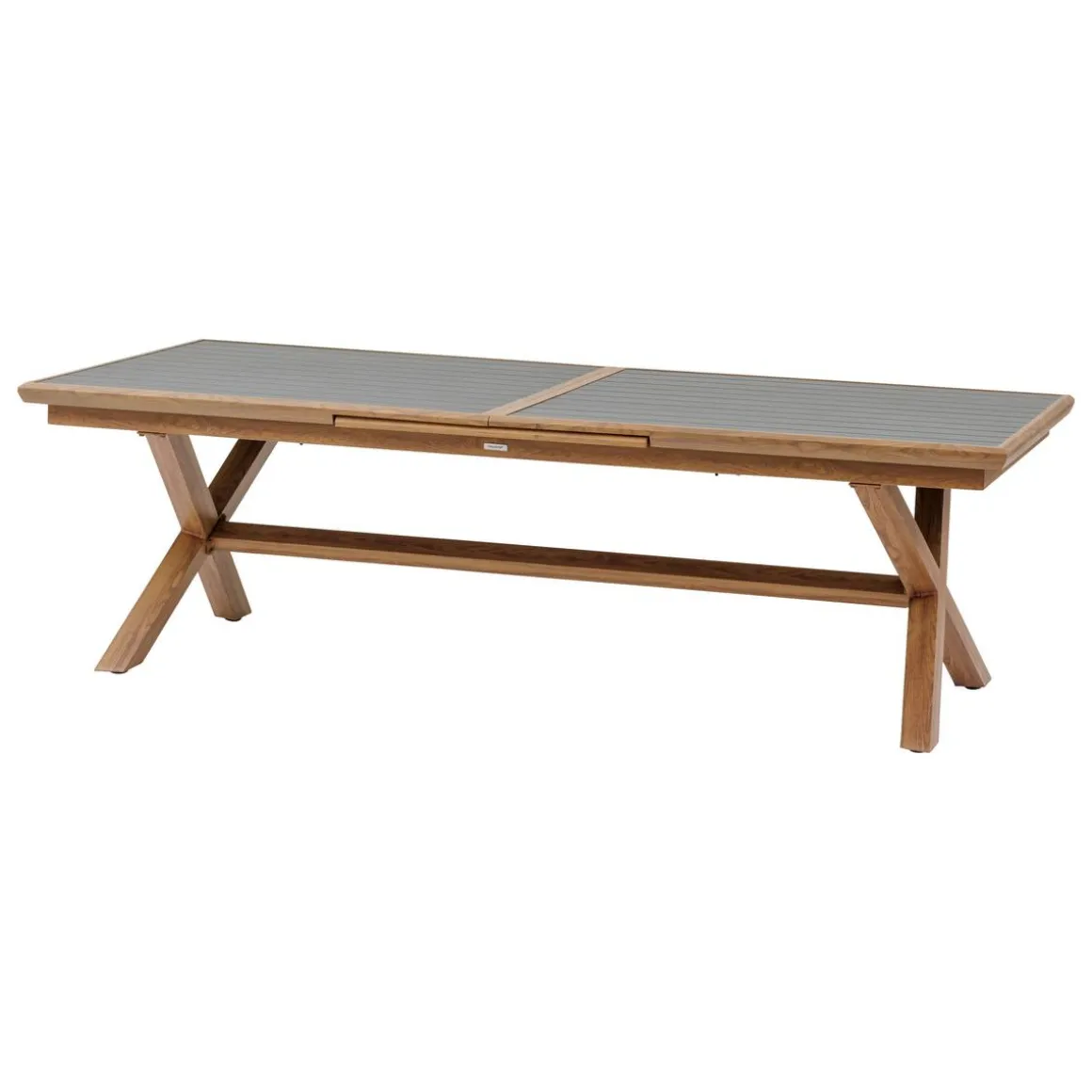 Table de jardin extensible AXIOME Graphite & Honey