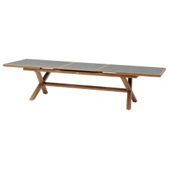 Table de jardin extensible AXIOME Graphite & Honey