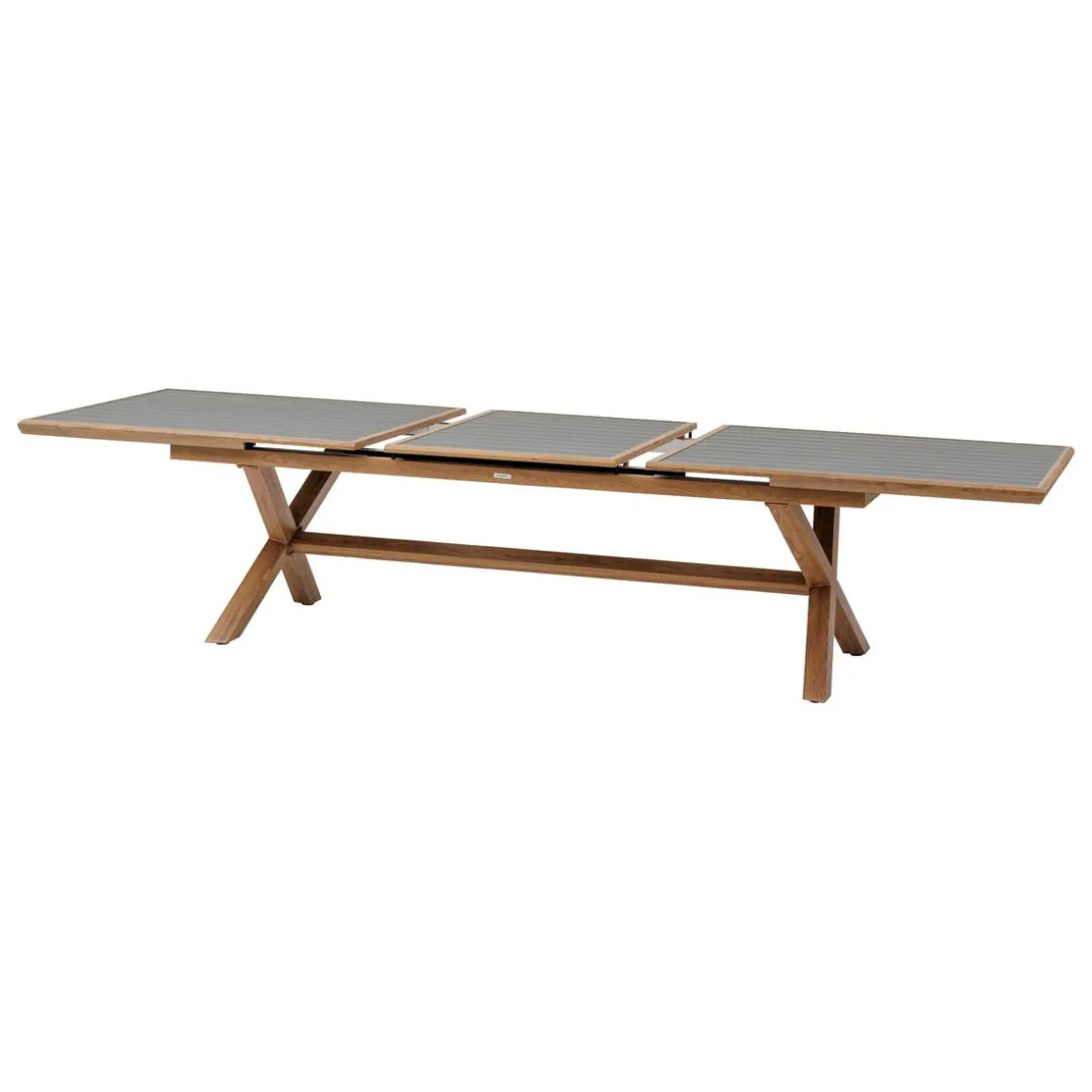 Table de jardin extensible AXIOME Graphite & Honey