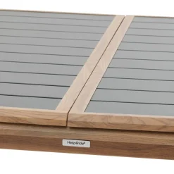 Table de jardin extensible AXIOME Graphite & Honey