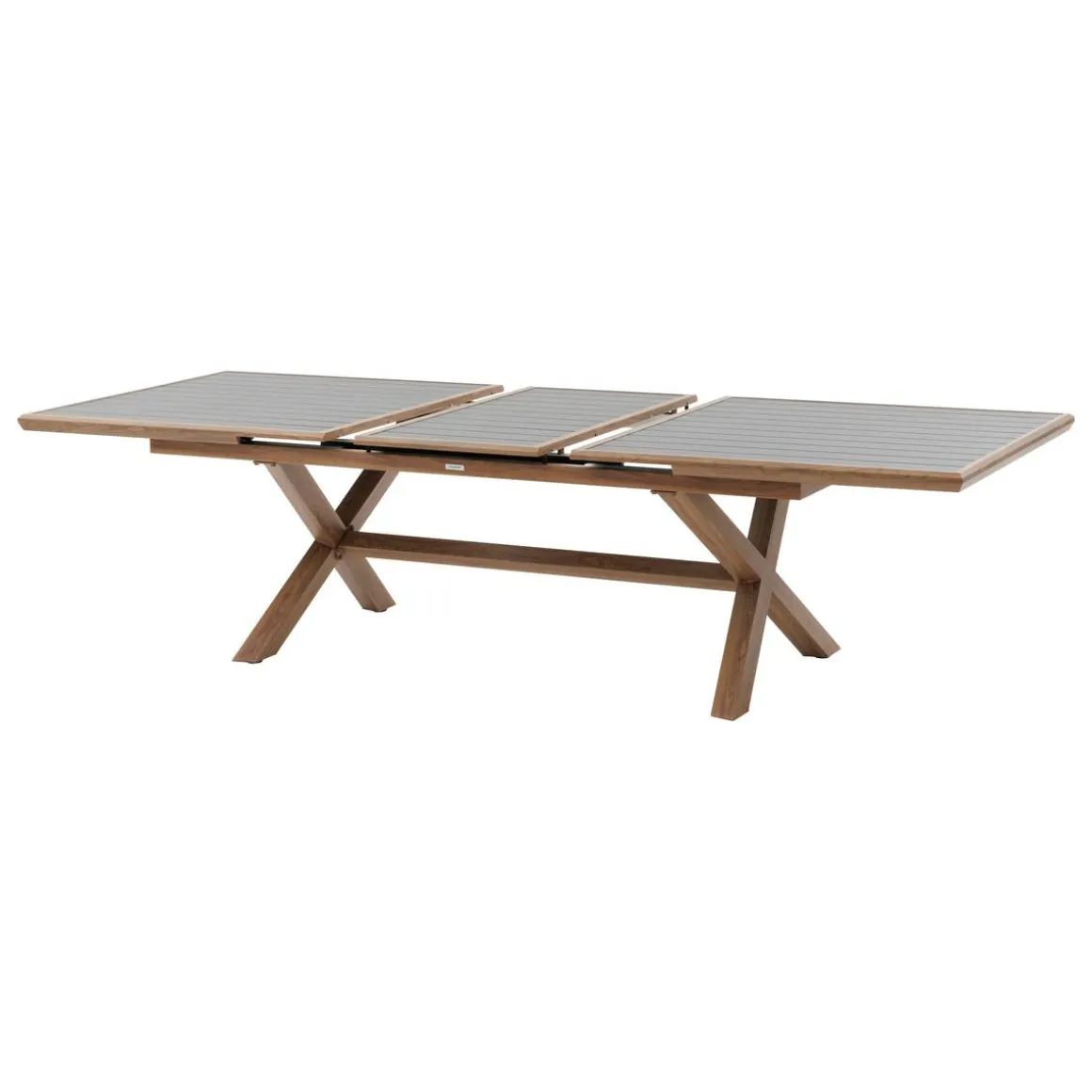 Table de jardin extensible AXIOME Graphite & Honey