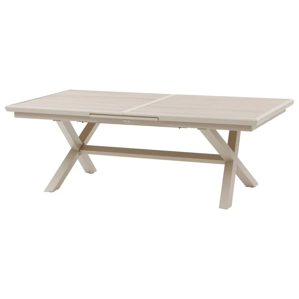 Table de jardin extensible AXIOME Lin & Argile