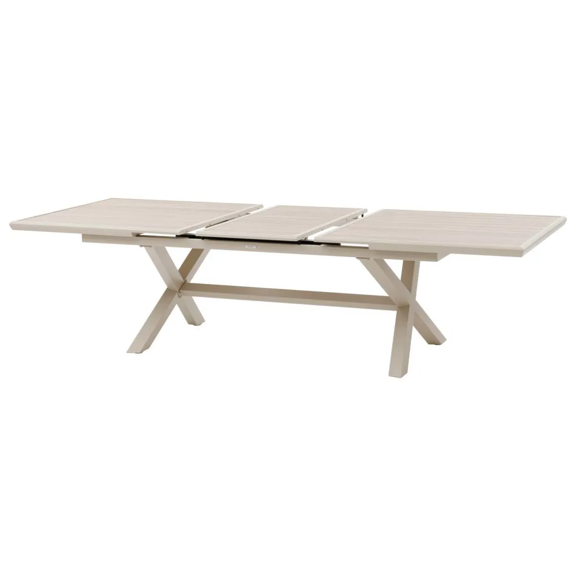 Table de jardin extensible AXIOME Lin & Argile