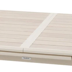 Table de jardin extensible AXIOME Lin & Argile