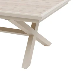 Table de jardin extensible AXIOME Lin & Argile