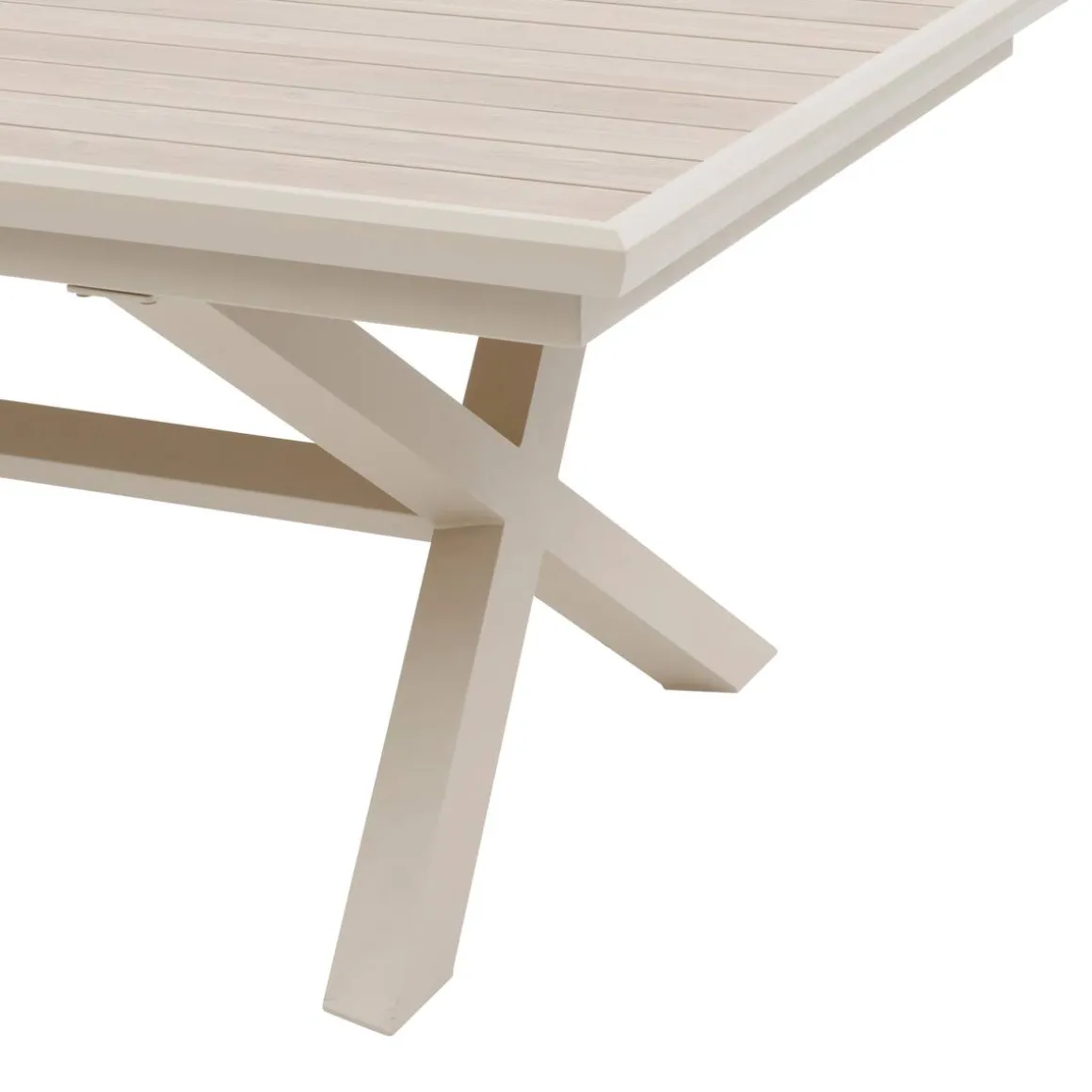 Table de jardin extensible AXIOME Lin & Argile