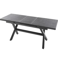 Table de jardin extensible AXIOME Ardoise granitée