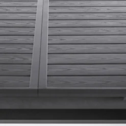 Table de jardin extensible AXIOME Ardoise granitée