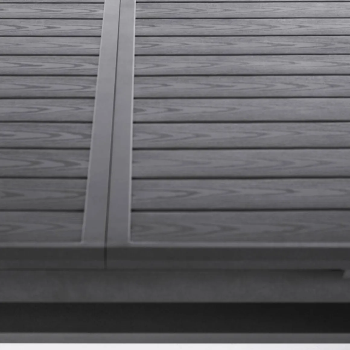 Table de jardin extensible AXIOME Ardoise granitée
