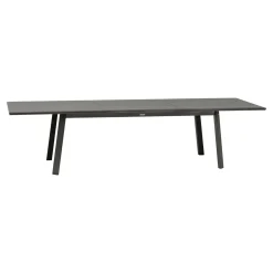 Table de jardin extensible PAVANE Graphite
