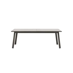 Table de jardin extensible PAVANE Seigle & Praline