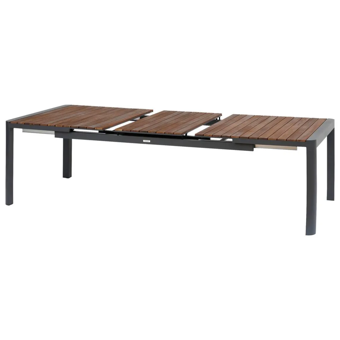 Table de jardin extensible PARADIZE Effet Noyer & Graphite