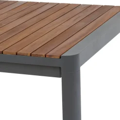 Table de jardin extensible PARADIZE Effet Noyer & Graphite