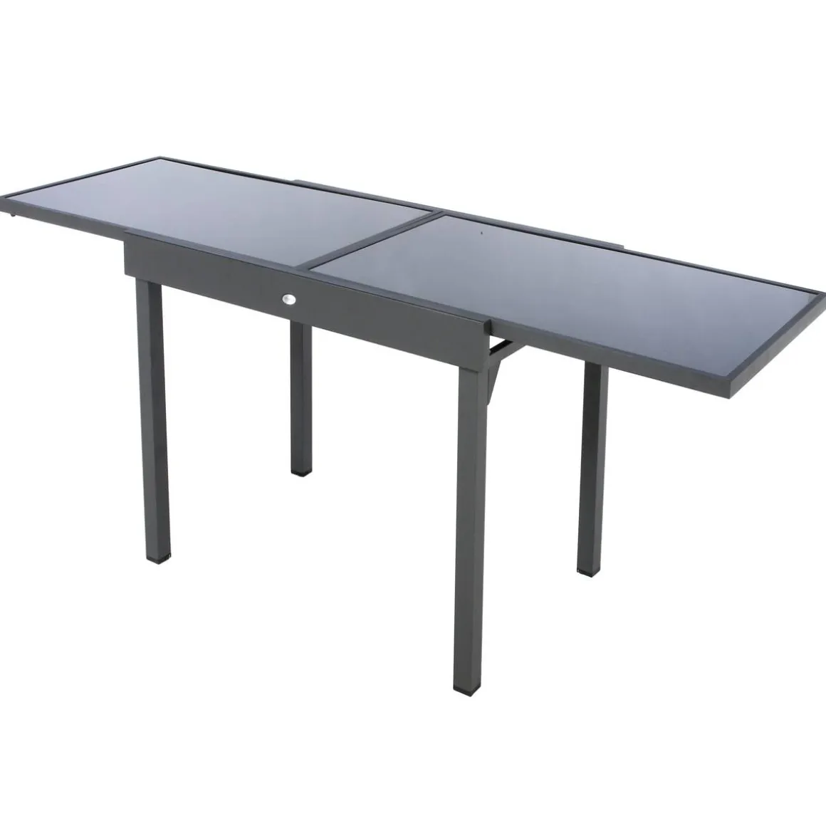 Table de jardin extensible PIAZZA Graphite