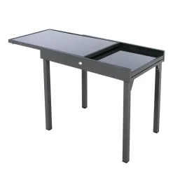 Table de jardin extensible PIAZZA Graphite
