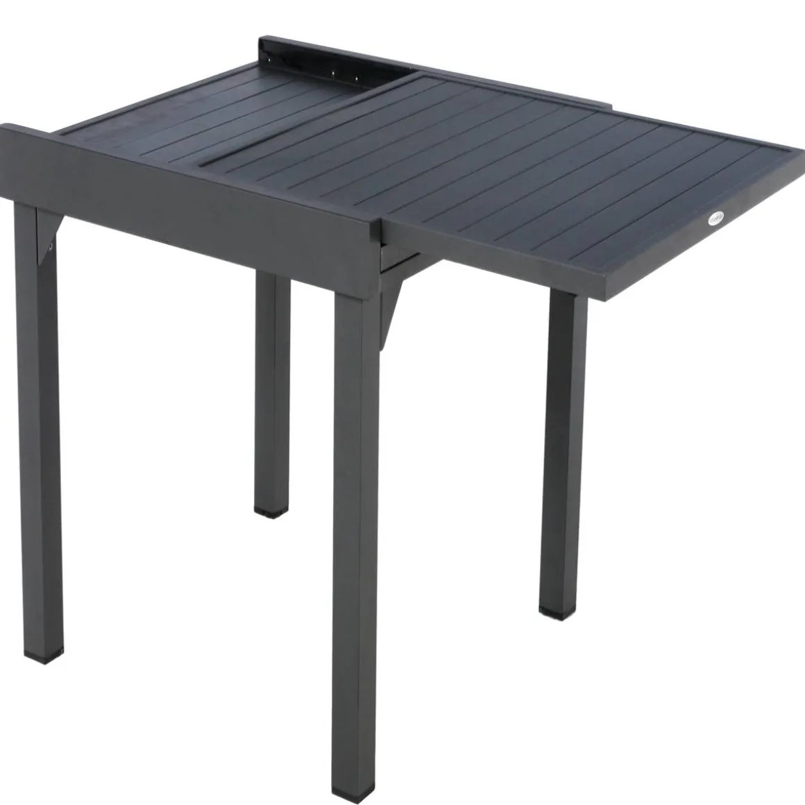Table de jardin extensible PIAZZA Graphite
