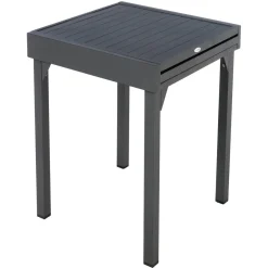 Table de jardin extensible PIAZZA Graphite