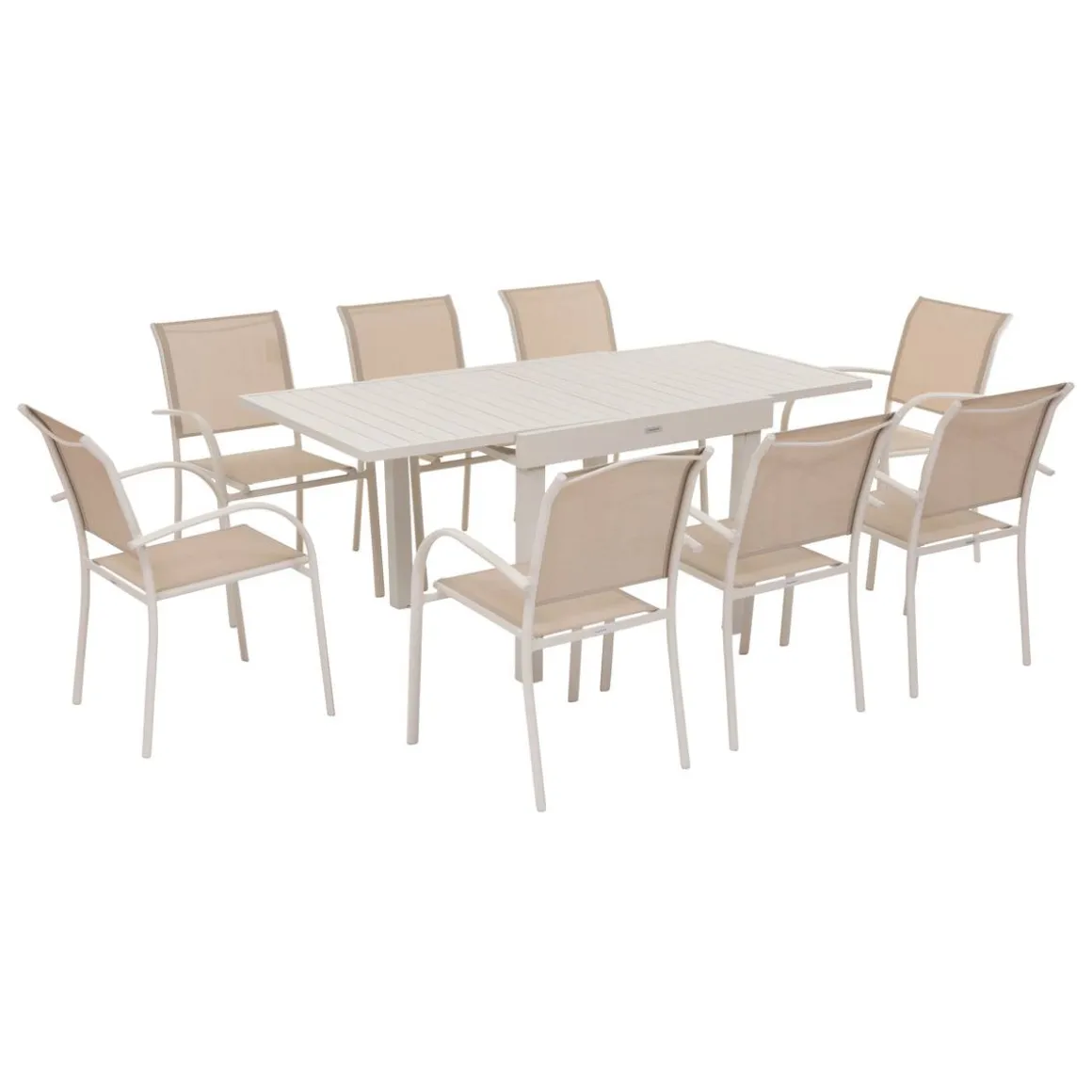 Table de jardin extensible PIAZZA Argile