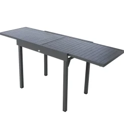 Table de jardin extensible PIAZZA Graphite