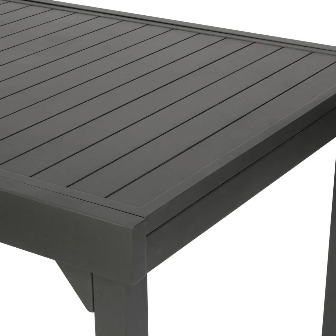 Table de jardin extensible PIAZZA Graphite