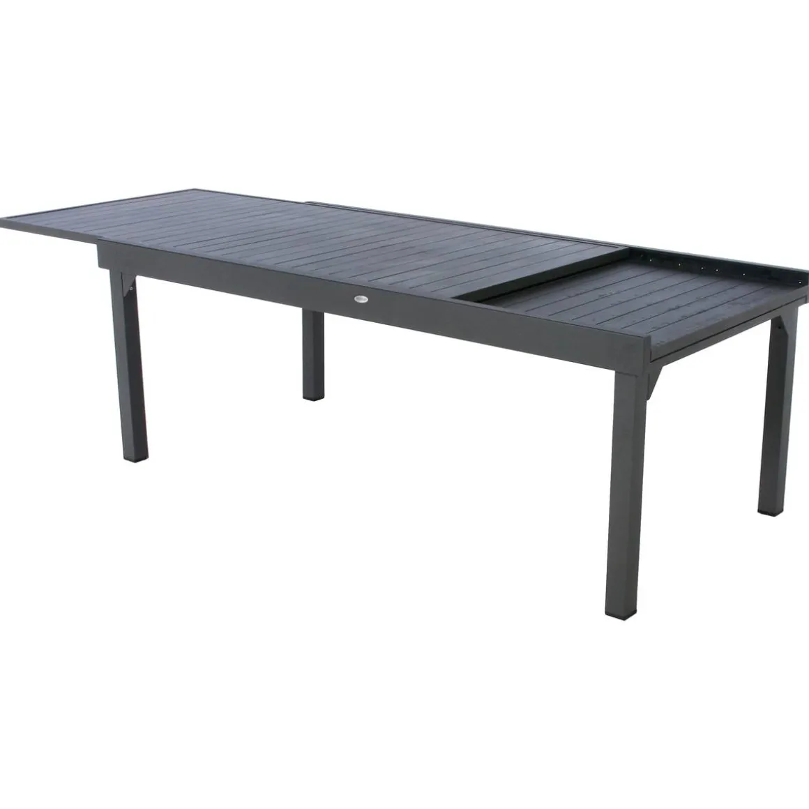 Table de jardin extensible PIAZZA Graphite