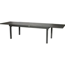 Table de jardin extensible PIAZZA Graphite