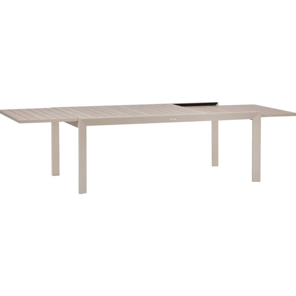 Table de jardin extensible rectangulaire EVASION Lin / Argile