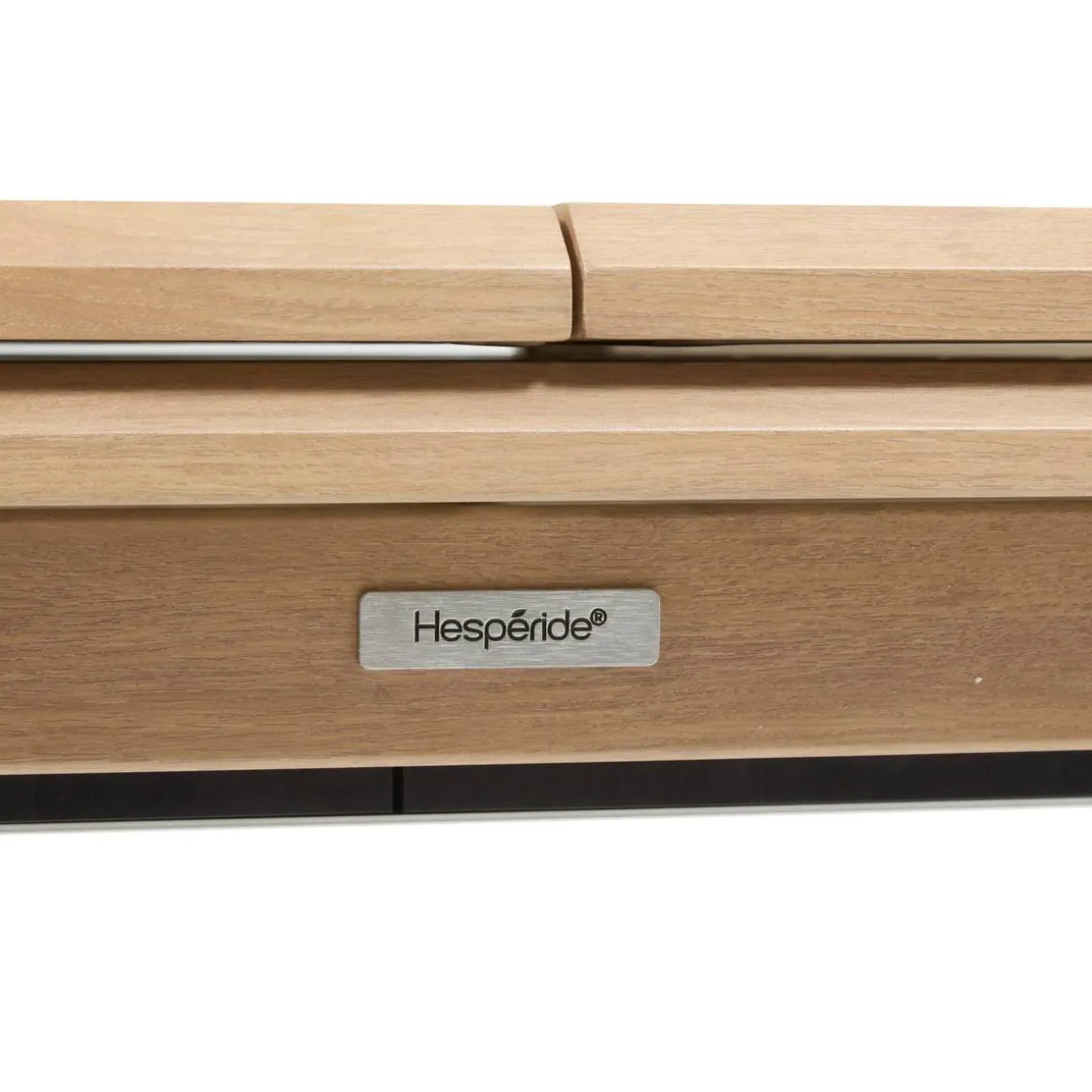 Table de jardin extensible rectangulaire AXIOME Argile / Honey