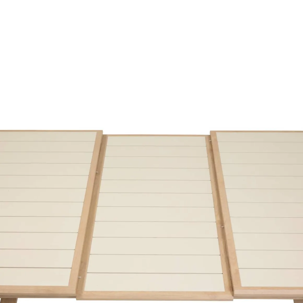 Table de jardin extensible rectangulaire AXIOME Argile / Honey