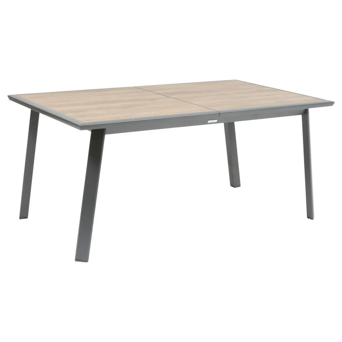 Table de jardin extensible rectangulaire PAVANE Truffe / Graphite