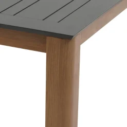 Table de jardin extensible rectangulaire MICEIRA Graphite & Honey