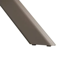 Table de jardin extensible rectangulaire VOLUPTY Beige ficelle / Argile