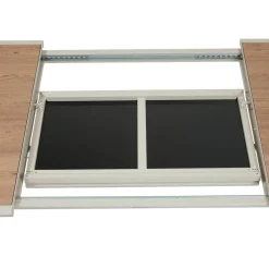 Table de jardin extensible rectangulaire PAVANE Malte / Argile