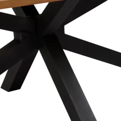 Table de jardin LIMAYA Acacia & Graphite