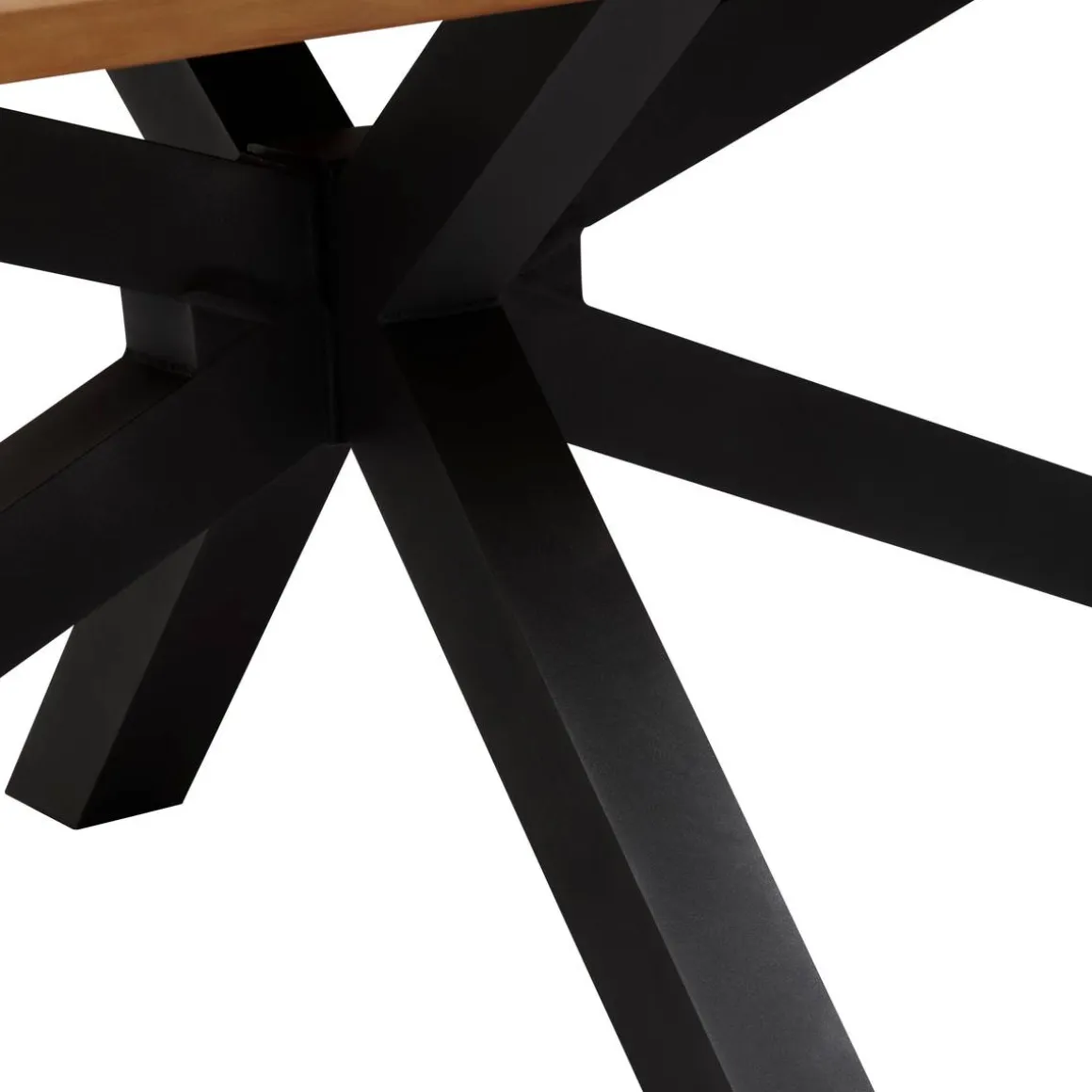 Table de jardin LIMAYA Acacia & Graphite