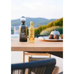 Table de jardin LIMAYA Acacia & Graphite