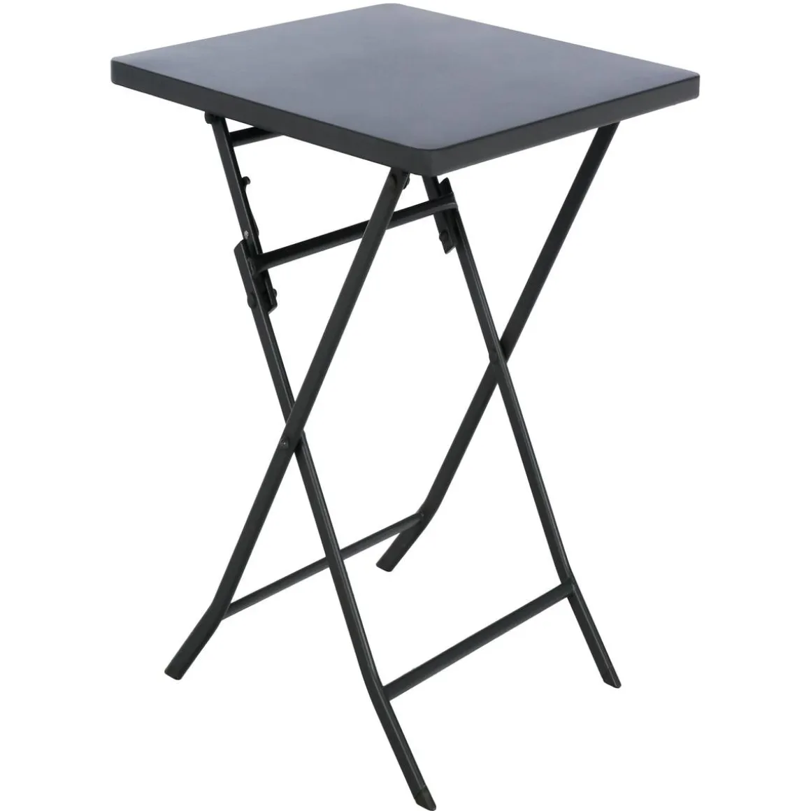 Table de jardin pliante carrée GREENSBORO Graphite