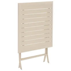 Table de jardin pliante carrée AZUA Argile