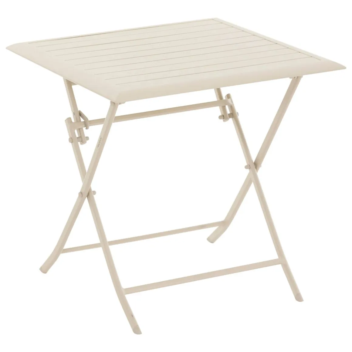 Table de jardin pliante carrée AZUA Argile