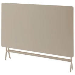 Table de jardin pliante rectangulaire GREENSBORO Argile