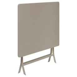 Table de jardin pliante rectangulaire GREENSBORO Café