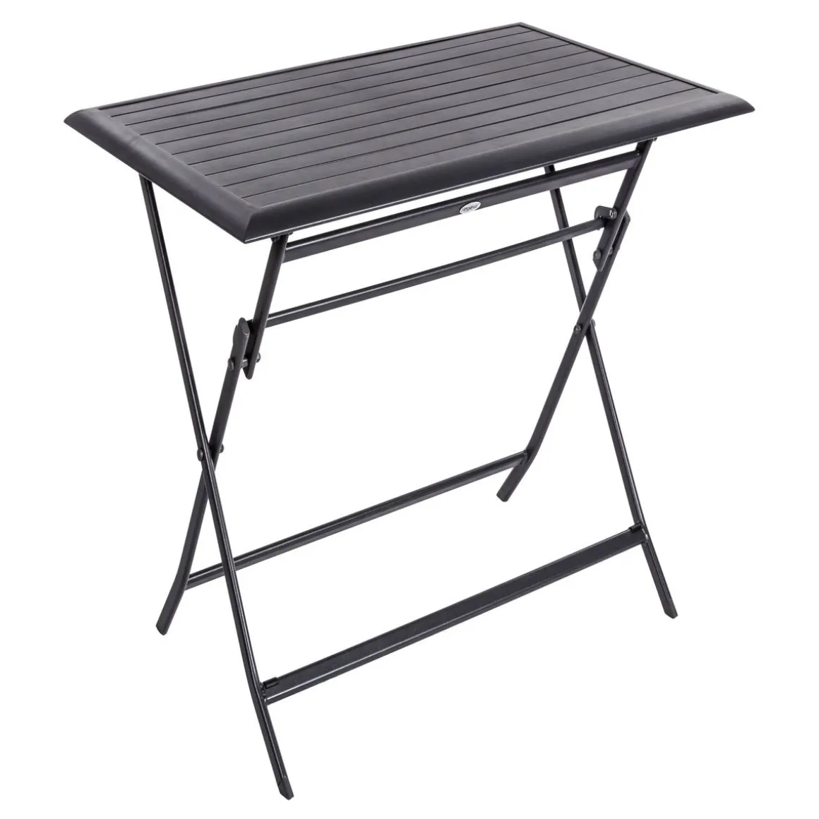 Table de jardin pliante rectangulaire AZUA Graphite
