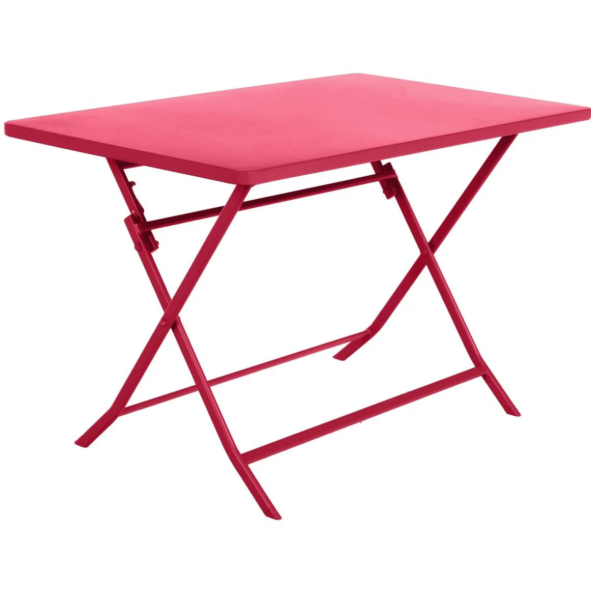 Table de jardin pliante rectangulaire GREENSBORO Grenade