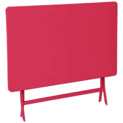 Table de jardin pliante rectangulaire GREENSBORO Grenade