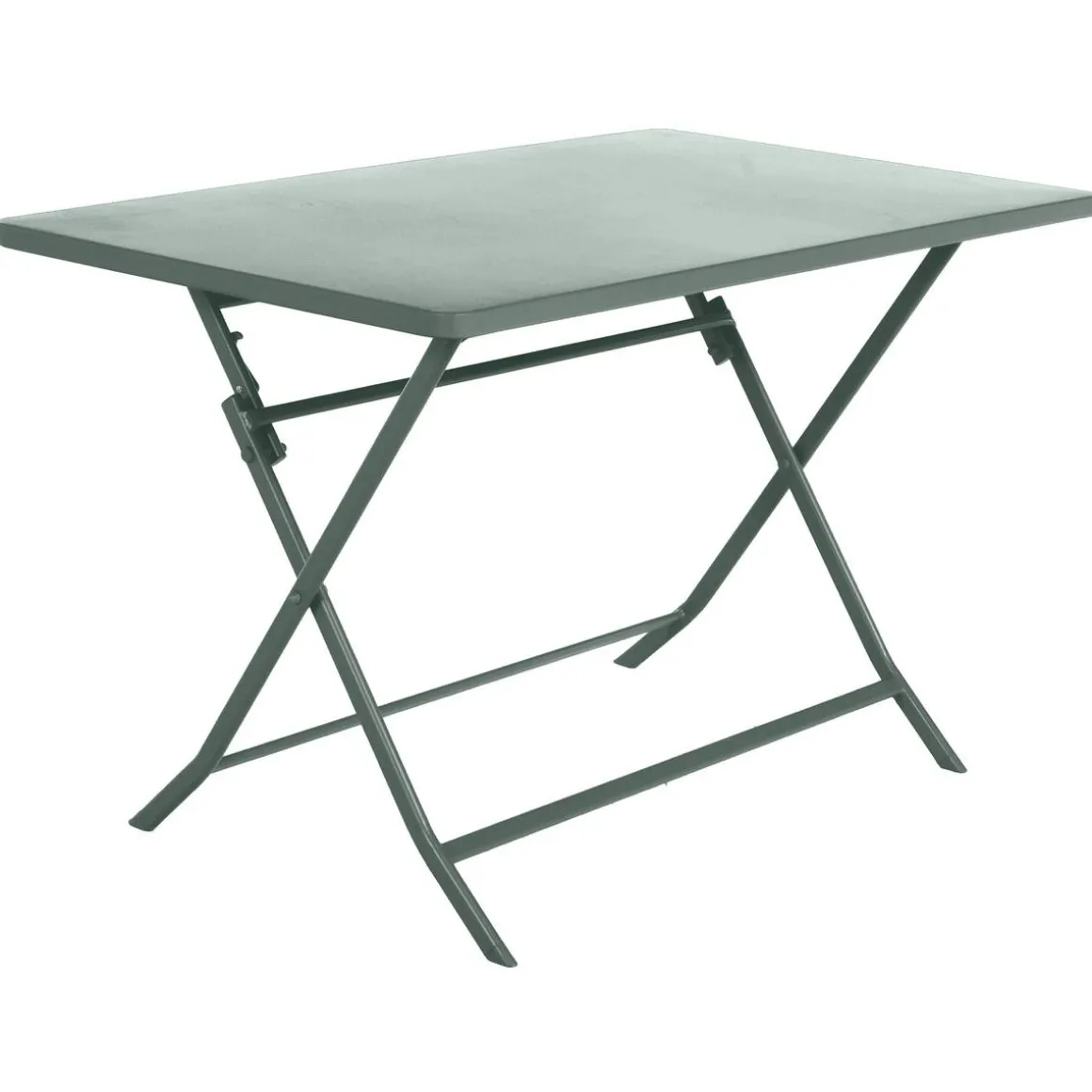 Table de jardin pliante rectangulaire GREENSBORO Vert olive