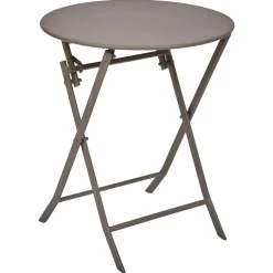 Table de jardin pliante ronde GREENSBORO Café