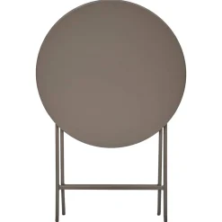 Table de jardin pliante ronde GREENSBORO Café