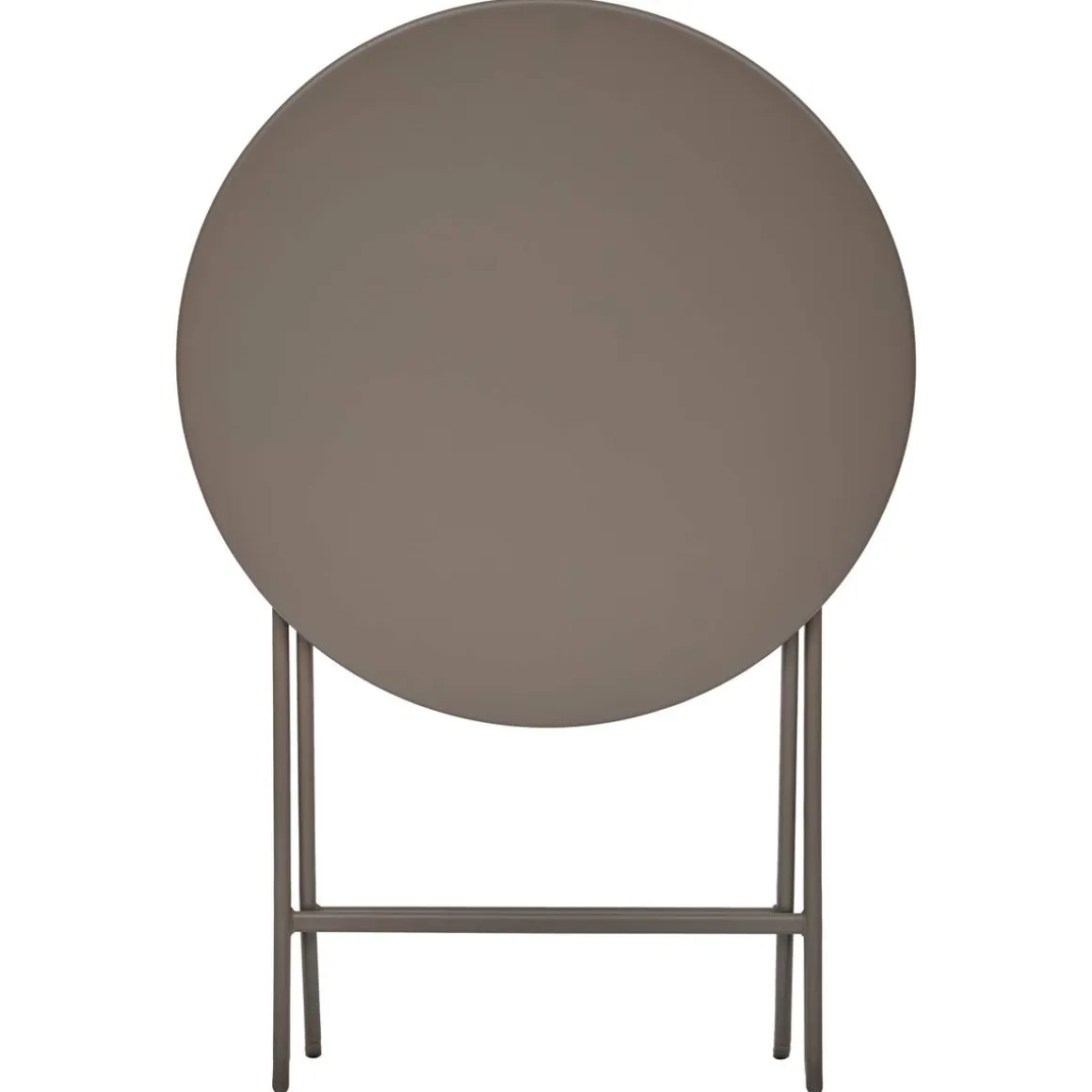 Table de jardin pliante ronde GREENSBORO Café