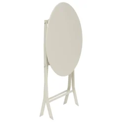 Table de jardin pliante ronde GREENSBORO Argile