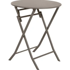 Table de jardin pliante ronde GREENSBORO Tonka